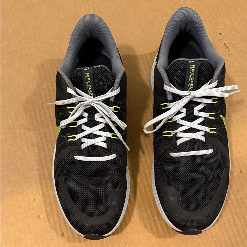Nike Black and Gray Athletic Shoes